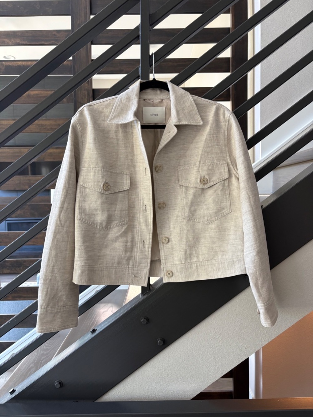 Artizia Wilfred CruiseLinen Cropped Jacket